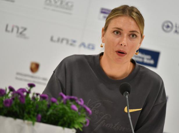 Scharapowa in Linz: "Ich bin der Ziellinie sicher näher"