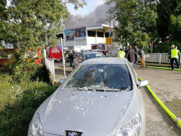 Explosion bei Entsorgungsfirma in OÖ: Drei Schwerverletzte