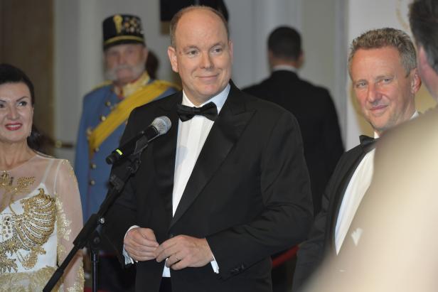 Fürst Albert II. wurde in Wien mit Friedenspreis geehrt