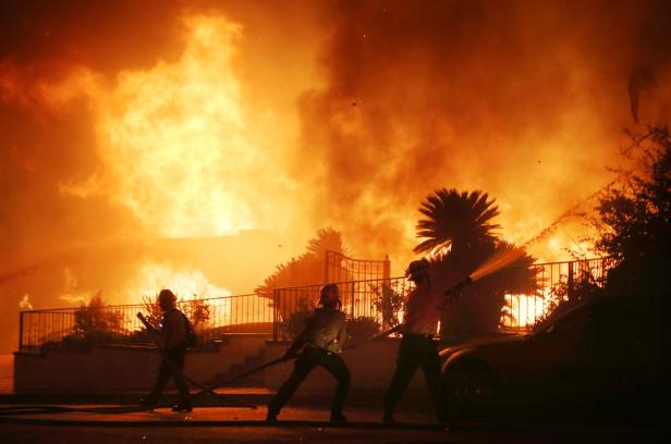 Wieder Brände in Kalifornien: 50.000 Menschen vor Evakuierung