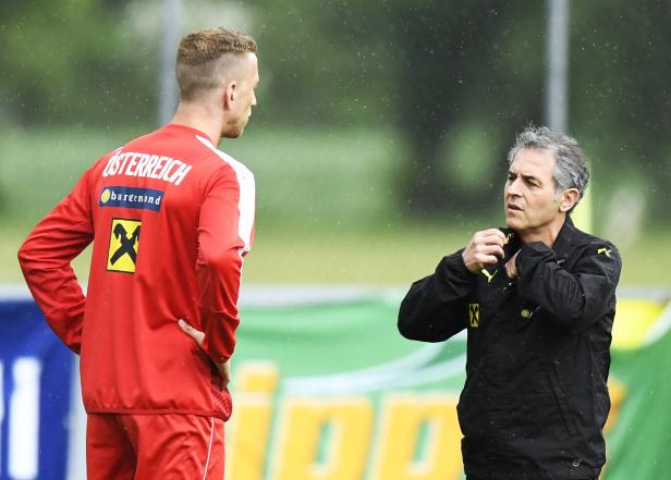 TRAINING DES ÖFB-TEAMS IN STEGERSBACH: KOLLER/JANKO