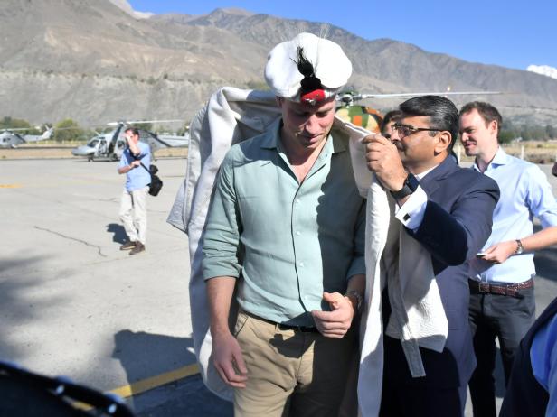 Prinz William und Kate besuchten pakistanische Bergregion