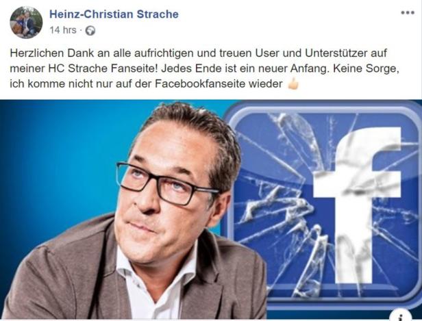 Facebook-Aus für Polit-Paar Strache, Streit mit FPÖ ist noch nicht vorbei