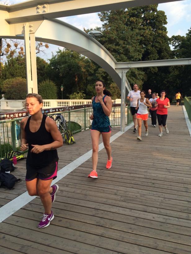 Bootcamp auf der Brücke