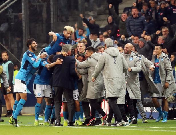 Das Ende der Heimserie: Salzburg verliert gegen Napoli