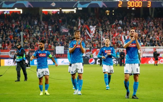 Champions League - Group E - FC Salzburg v Napoli