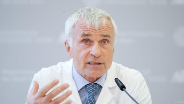 Der Leiter der Uni-Klinik für Chirurgie der MedUni, Walter Klepetko