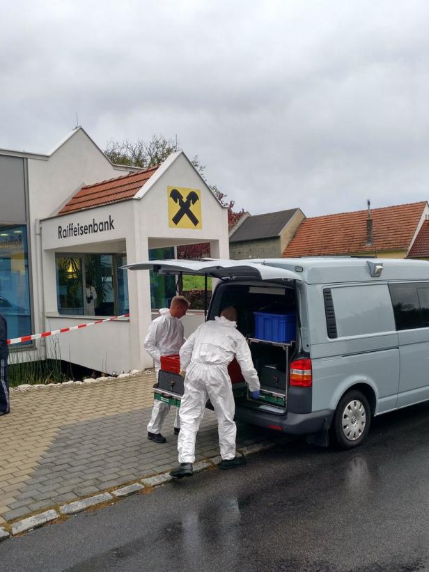 Tschurndorf: Wieder Überfall auf Bank