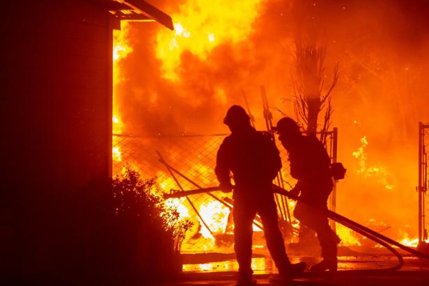 Kalifornien: Schwarzenegger floh vor Waldbränden