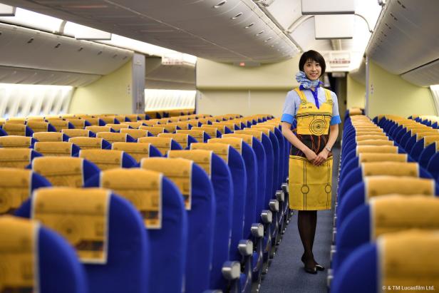 All Nippon Airways: Neues Flugzeug in Star-Wars-Lackierung