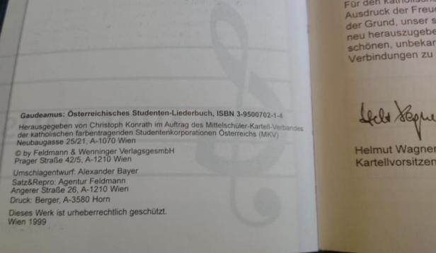 FP- und VP-nahe Verbindungen  haben „Heil Hitler“-Lied in Büchern