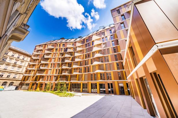 Dieser moderne Neubau überrascht im ersten Wiener Bezirk