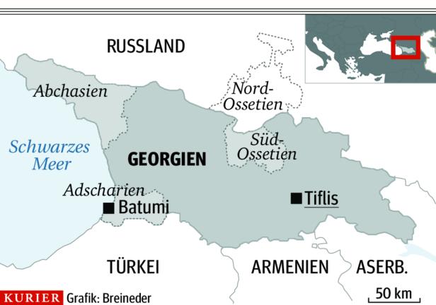 Georgien: Russland mischt immer mit