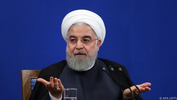Irans Staatschef Hassan Rouhani