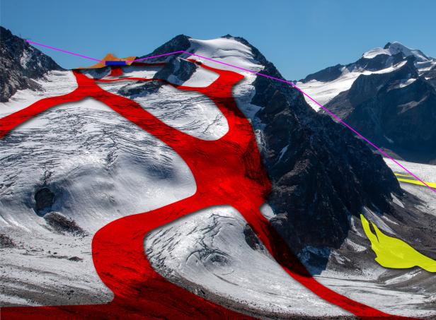 Geplantes Mega-Skigebiet: Die Klimaflucht auf den Gletscher