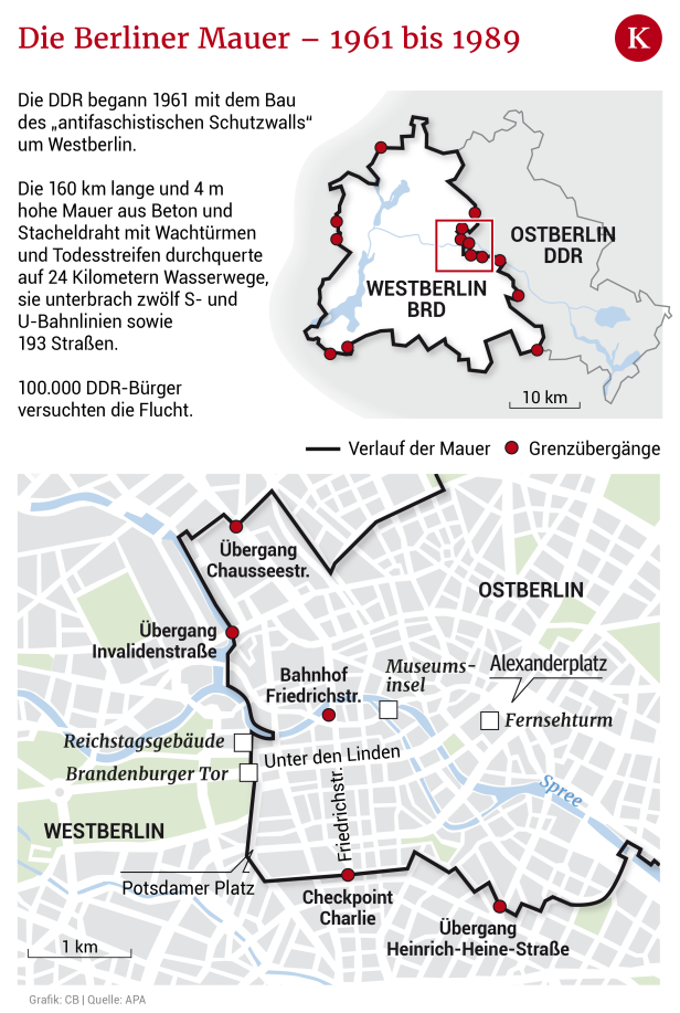 Berliner Mauer: Wie geht es denen, die an der alten Grenze leben?