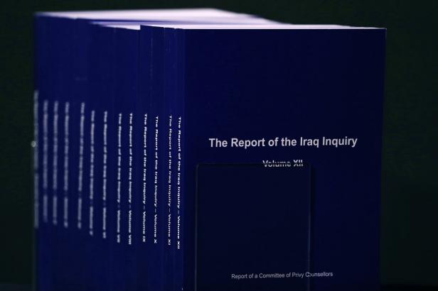 Der Endbericht in voller, zwölfbändiger Pracht Irak-Krieg: Heftige Kritik an Blairs Regierung