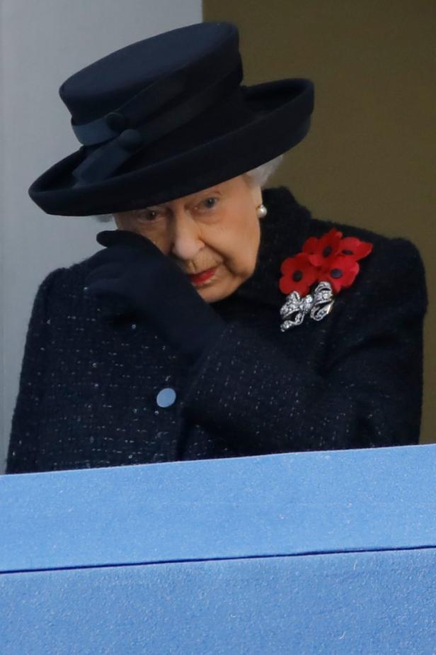 Royals trauerten in London um Gefallene der Weltkriege