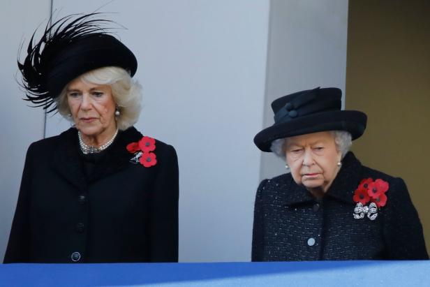 Royals trauerten in London um Gefallene der Weltkriege