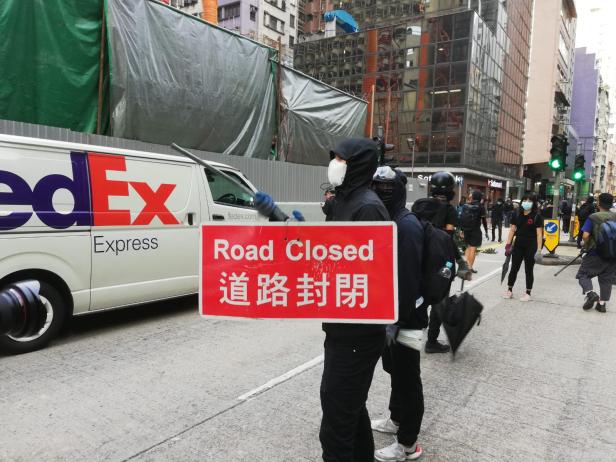 Hongkong: Ein Tatort wird zur Festung