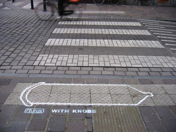 Die Straße als Werbefläche