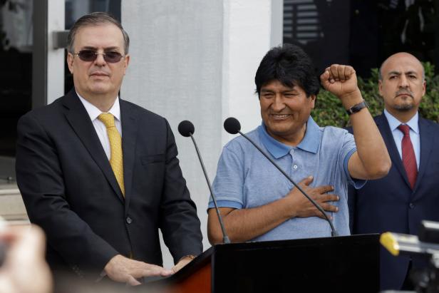 Nach Rücktritt: Morales im mexikanischen Exil angekommen