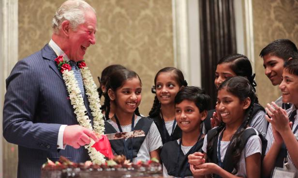Die schönsten Bilder von Prinz Charles' Geburtstagsfeier in Indien