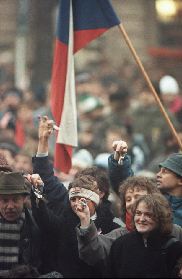 Die magischen Momente der Samtenen Revolution in der ČSSR 1989