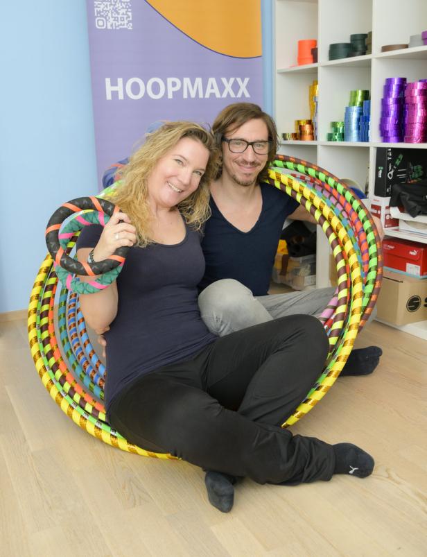 Hula-Hoop: Bunte Reifen der Beweglichkeit