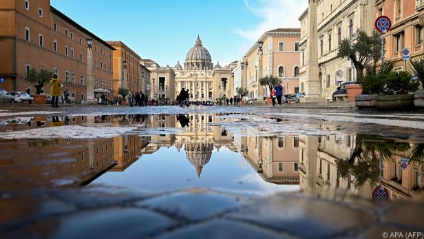 Auch in Rom hat es geregnet
