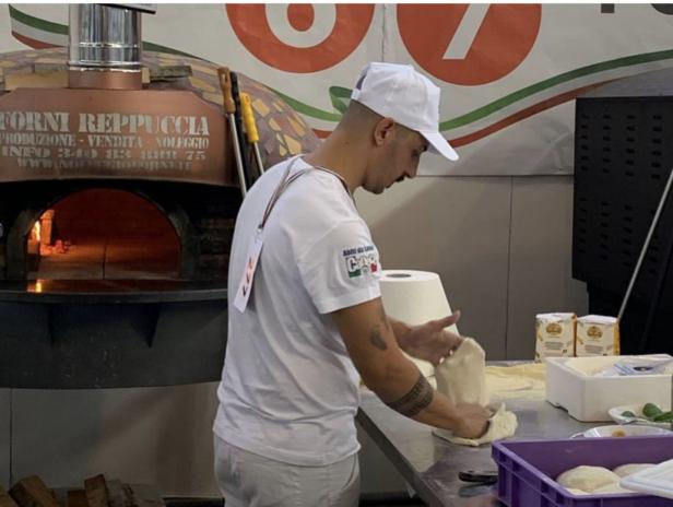Der amtierende Pizza-Weltmeister kommt aus Wien