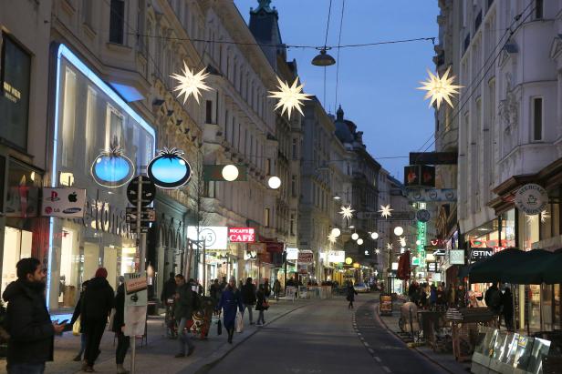 Weihnachtszeit in Wien: Der Innenstadt geht ein Licht auf