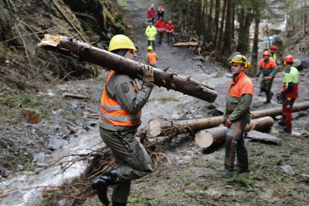 Unwetter in Kärnten: Fluss hat sich neues Bachbett gegraben