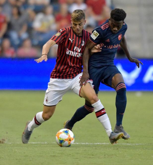 Maldini junior steht erstmals im Aufgebot des AC Milan
