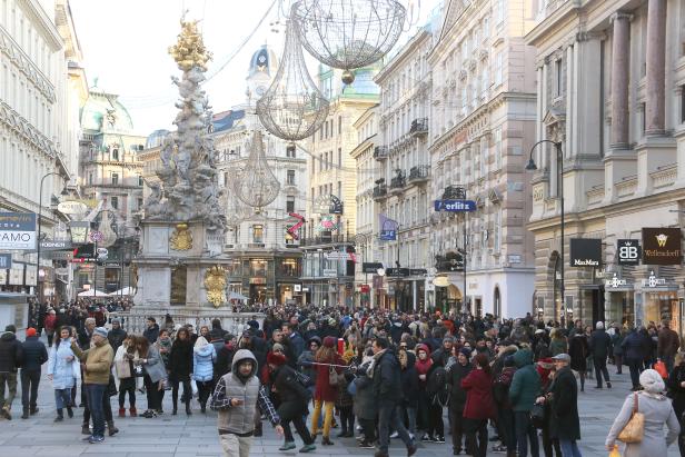 Touristen in Wien