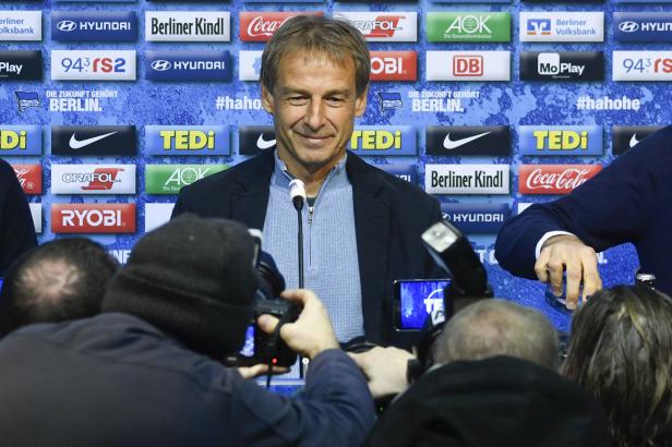 Paukenschlag in Berlin: Klinsmann wird neuer Hertha-Trainer