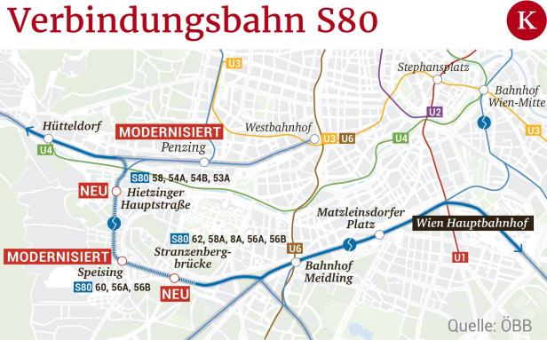 Wien will vorerst keinen neuen S-Bahntunnel