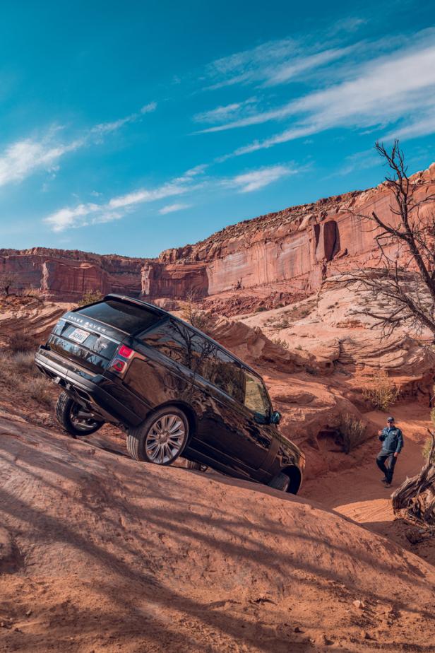 Mit der Land Rover Experience in Utah