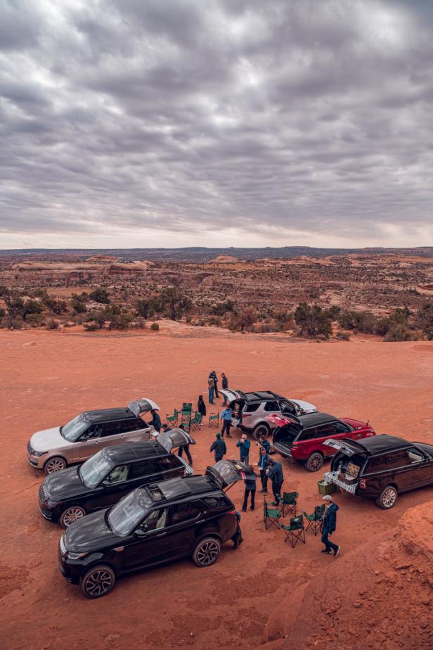 Mit der Land Rover Experience in Utah