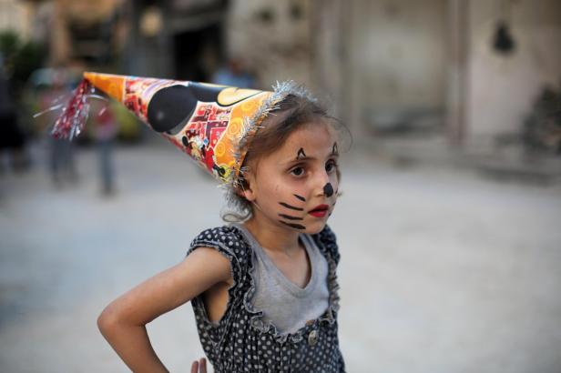 Syrien: Ein bisschen Spaß für die Kinder des Krieges