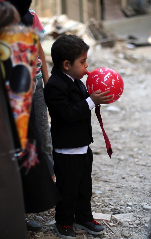 Syrien: Ein bisschen Spaß für die Kinder des Krieges