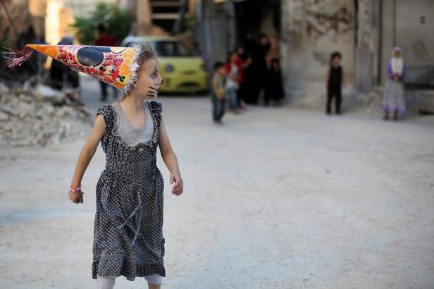 Syrien: Ein bisschen Spaß für die Kinder des Krieges