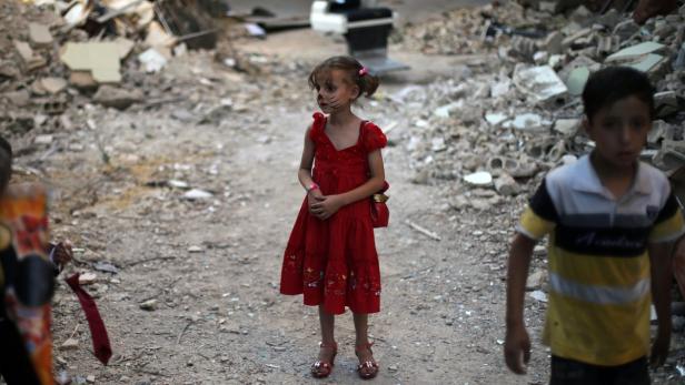 Syrien: Ein bisschen Spaß für die Kinder des Krieges