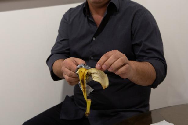 120.000-Dollar-Banane: Jetzt hat sie ein anderer Künstler gegessen