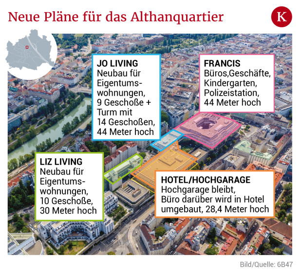 Wiener Althangrund: Was anstelle des Terrassenhauses kommt