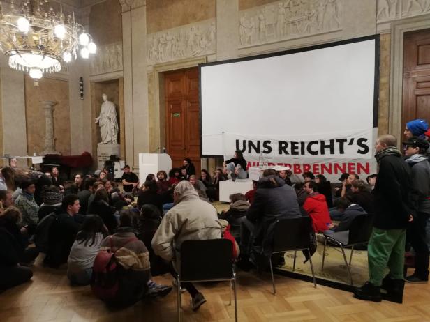 Nach Besetzung an der TU Wien: Studierende kritisieren Rektorat