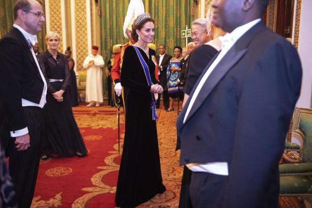 Herzogin Kate: Seltener Auftritt mit ganz besonderer Schärpe