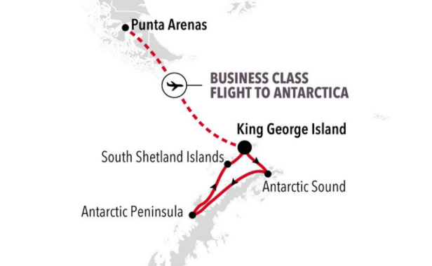 Ab Ende 2021: Per Direktflug in die Antarktis