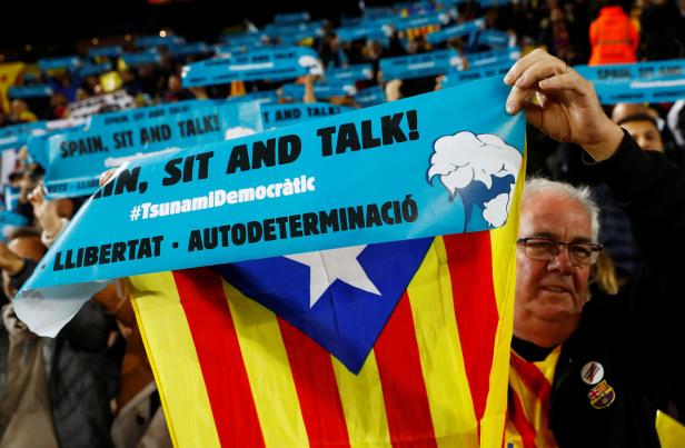 Nullnummer bei El Clásico: Politik war in Barcelona ganz real