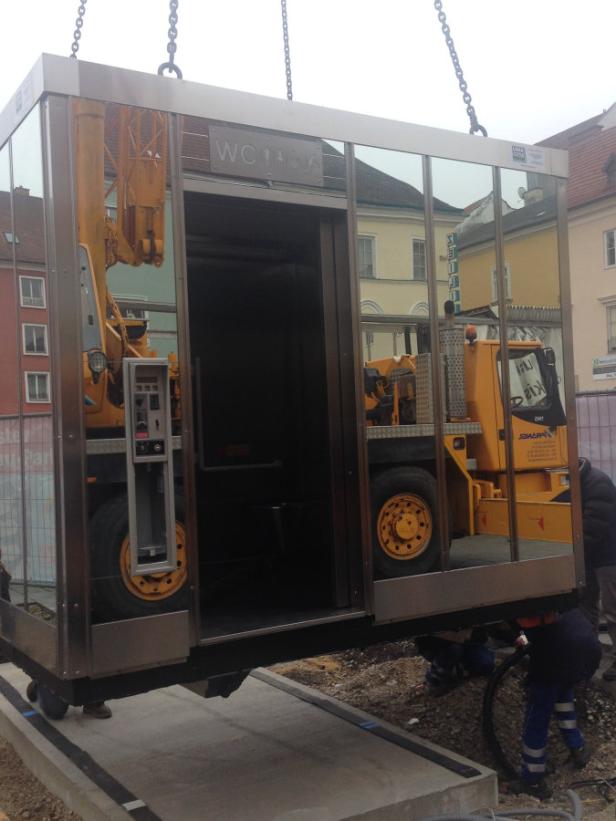 Vorerst letztes Kapitel im Streit um Luxus-WC am Hauptplatz